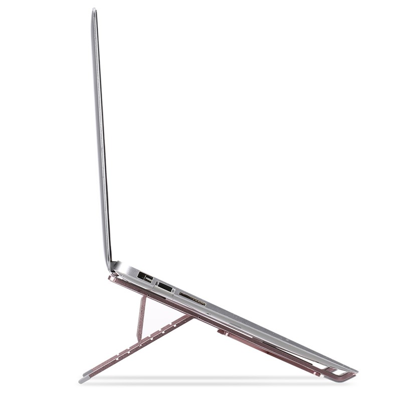 6-level Adjustable Laptop Stand Portable Folding Aluminum Alloy Non-slip Laptop