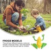 Toddmomy 24pcs Small Frog Figures Simulation Decoration Frogs Toads Poison