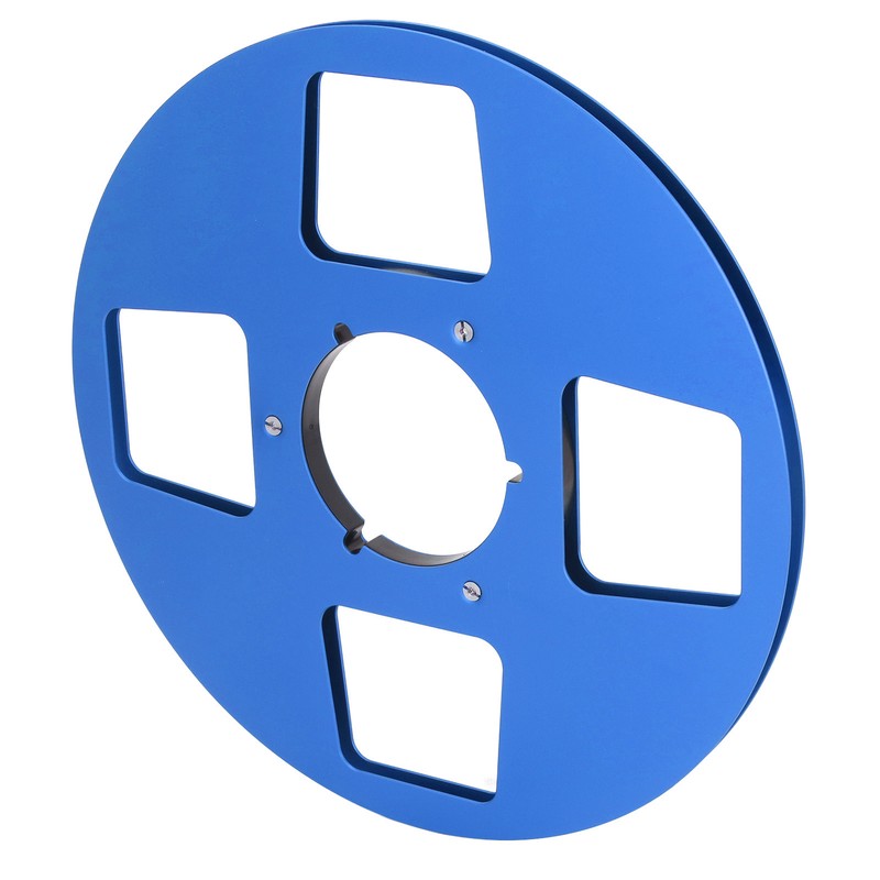 1/4 10.5 Inch Empty Tape Reel 4 Hole Aluminum Alloy