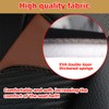 AUCELI 2PCS Car Seat Belt Cover, Carbon Fiber Seatbelt Shoulder