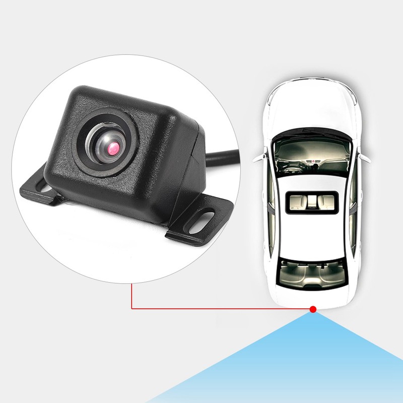 Universal Car Parking System HD Monitor with 170° Waterproof Rear