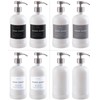 Hand and Dish Soap Dispenser for Kitchen and Bathroom, Set