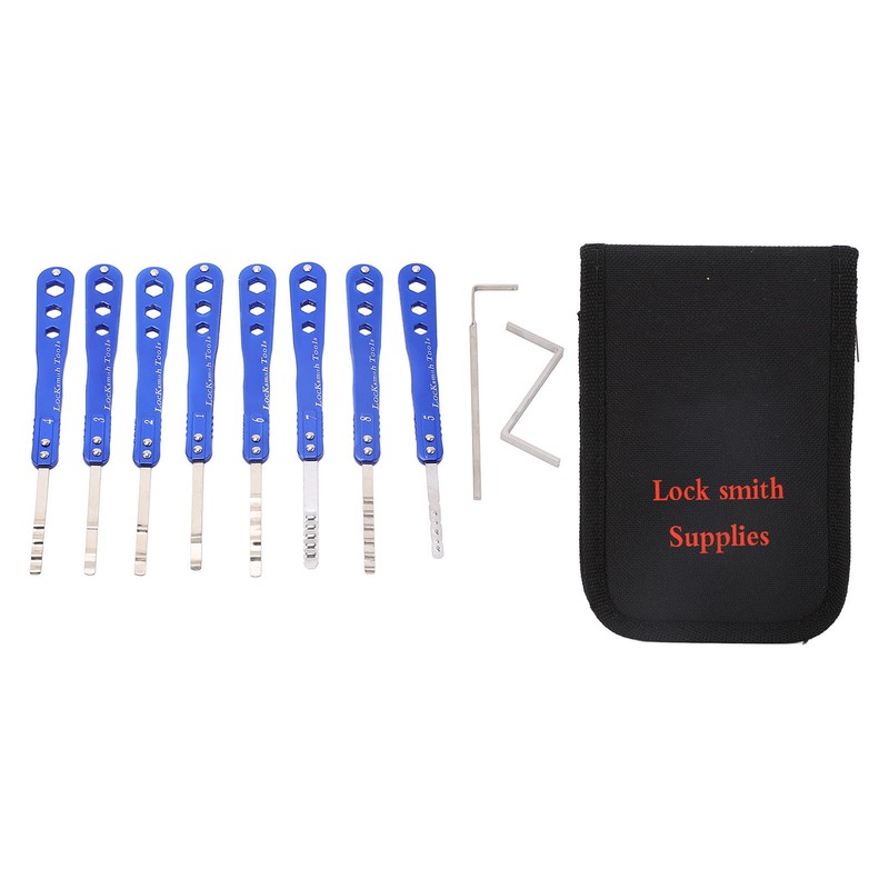 8Pcs Pickup Tool Stainless Steel High Accuracy Single Hook Pick