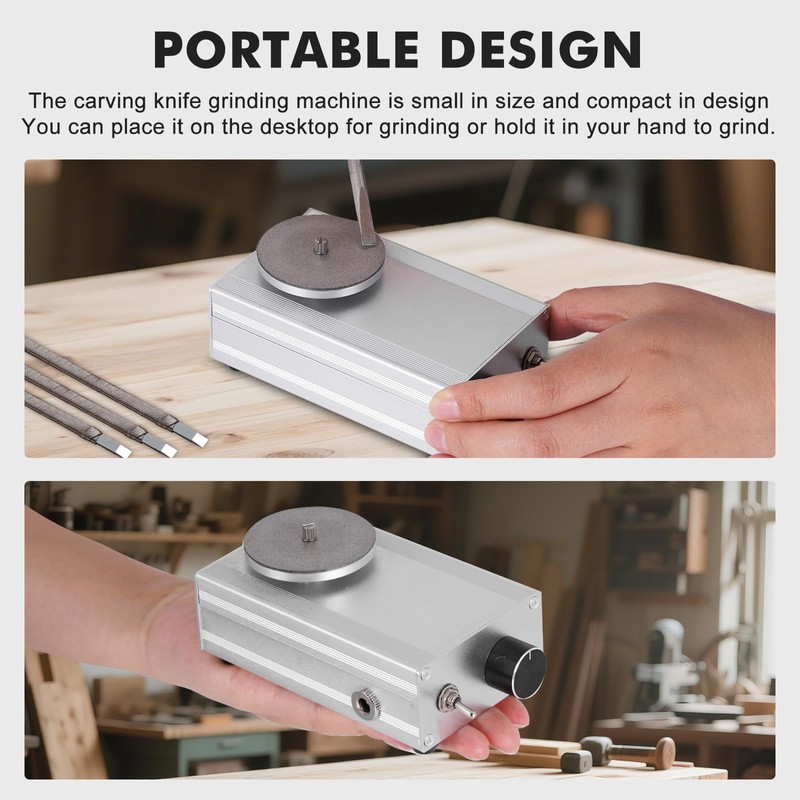 Consfly Engraving Knife Sharpening Machine 0-4000 RPM Carving Tool Grinding