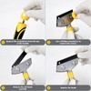 EHDIS Razor Blade Scraper,4 Inch Razor Blade Scraper Tool Tile