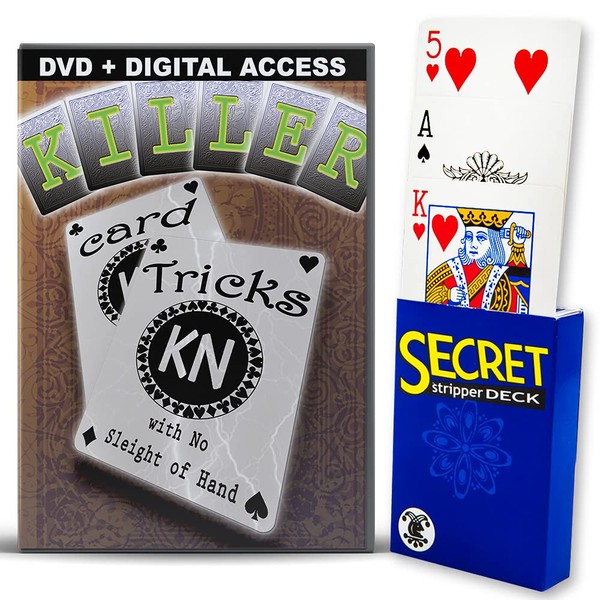 Magic Makers Killer Card Tricks with Magic Deck - No Sleight of Hand Required