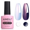 AIMEILI Hema Free Gel Nail Polish Pearl Top Coat, Cruelty