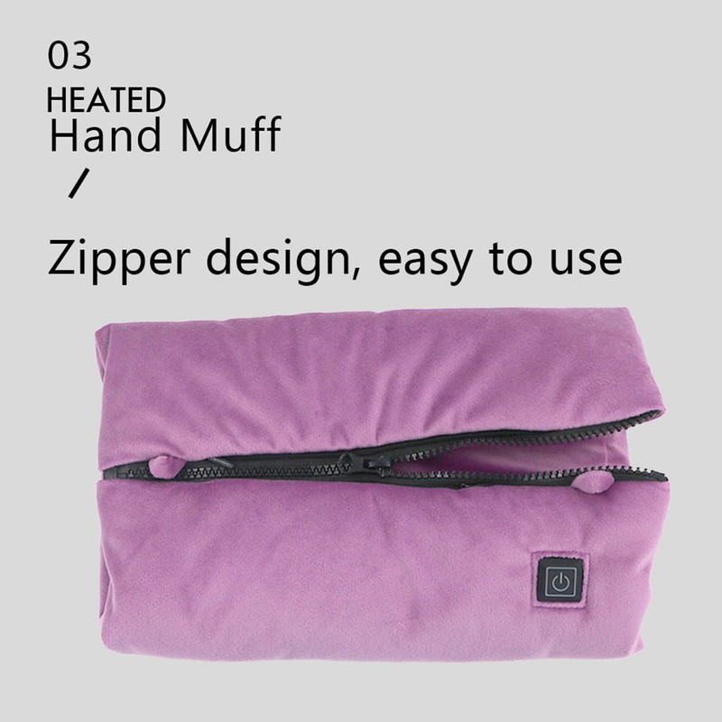 Electric Hand Warmer USB Folding 3 Temperature Gears Quickly Heating