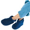 Carex Health Brands Bed Buddy Warming Footies, Blue, Clove, cinnamon