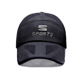 YAMEE Baseball Cap Unisex Summer Mesh Baseball Cap Men's Light Breathable Summer Hat Women's Sun Protection Sports Hat Men Adjustable Sun Hat Men Women Outdoor, darkblue