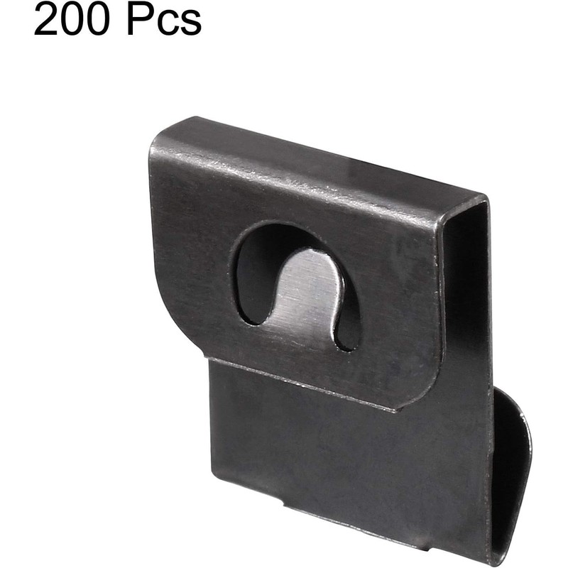 Walquicks 200 Pcs Photo Frame Hanging Clip S Hook Back