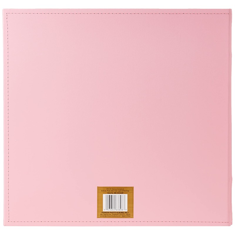Pioneer MB-10COLB 12"X12" Baby Sewn Collage Frame Leatherette Post Bound