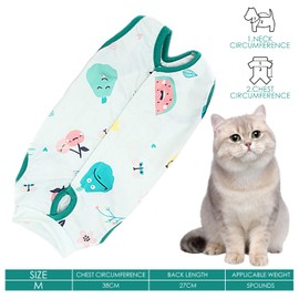 1-Piece Recovery Suit for Cats, Body for Cats After Surgery, Cat Clothes Only for Cats, Specially Designed for Recovery of Cats