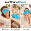 Reusable Gel Bead Eye Mask Hot & Cold – Adjustable