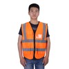 ciciglow Visibility vest, multi-coloured reflective vest, safety vest