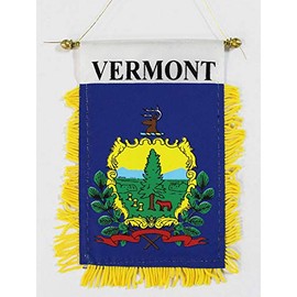 Vermont - Window Hanging Flag