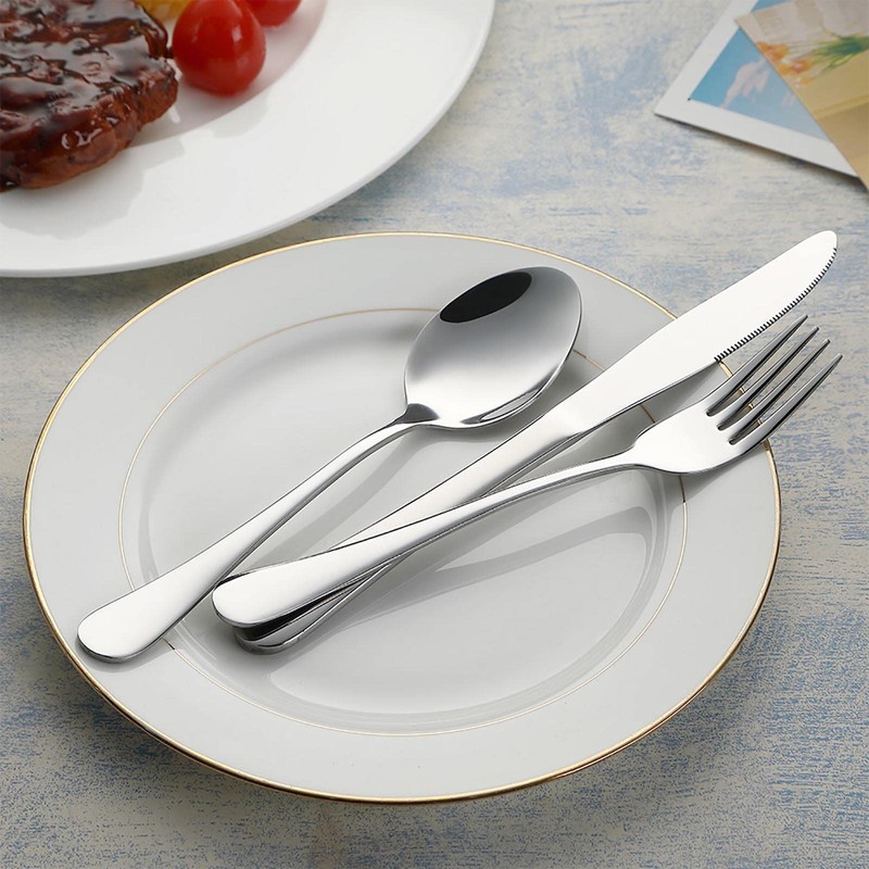 Portable Travel Utensils, Reusable Silverware with Case for Fixing Tableware,