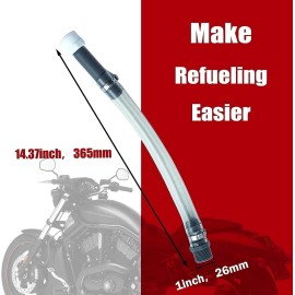 mapleza Racing Fuel Jug Hose - Gas Can Spout Replacement for 5 Gallon with Upgraded Filt