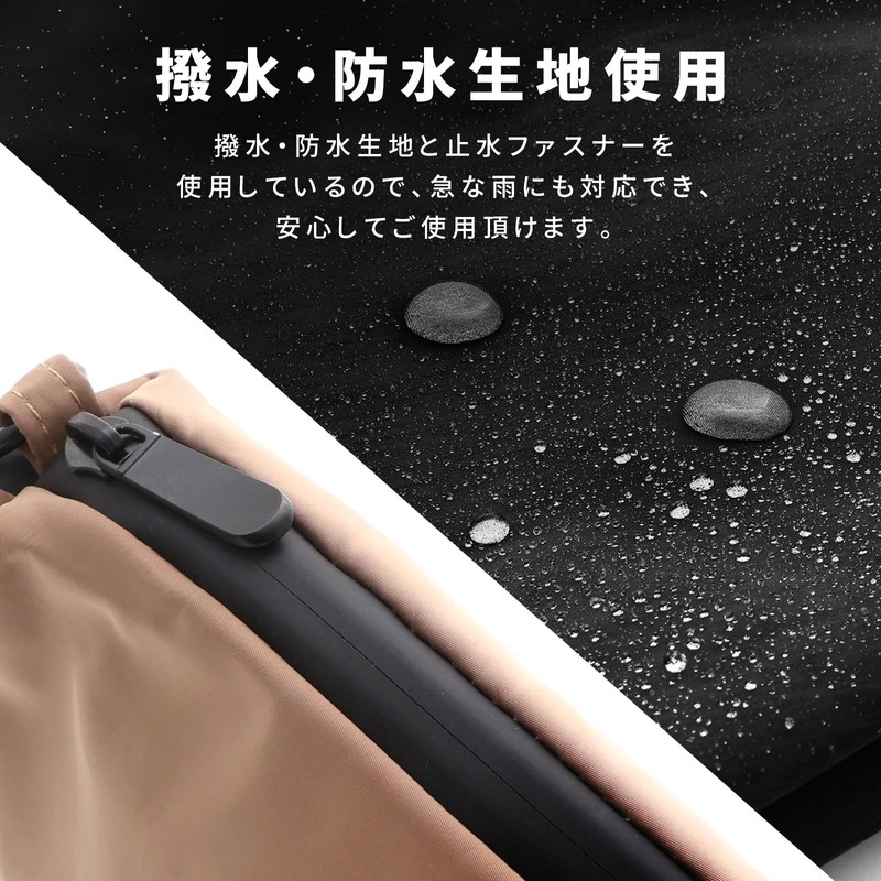 [QUARE] サコッシュ ショルダーバッグ バッグ ナイロン メンズ レディース 防水 a4 カバン