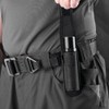 Flashlight Holster, Nylon Flashlight Pouch Waterproof Torch Carry Case for