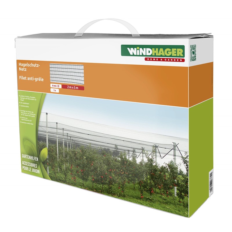Windhager 06772 Hail Protection Net Pond Net Harvest Net Mesh