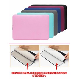 KOOLRIVER Laptop Case, Let's Note FV5 Case, 14 Inch Simple, Pouch-Type, Second Bag, Lightweight, Bag-type, Cover, Stylish, Popular, PC, PC, PC, Cover, Panasonic, Black