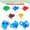 SEKKVY 15PCS Ninja Tree Climbing Holds and 6 Sturdy Ratchet