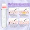 Peeling ultrasónico facial LOTOVERDE 4‑modos – Limpieza profunda y lifting