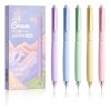 Set De Bolígrafo De Gel Tinta Multicolor Punta Fina 5pcs