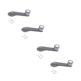 DELPA 4 pcs Set of = WINDOW Winder CRANK HANDLES Grey or 1984 thru 2000 HONDA CIVIC