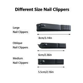 Manicure Set Professional Nail Clippers Set Pedicure Care Tool 16 Pieces Stainless Steel Care Tool with Blue PU Leather Case for Travel or Home Use