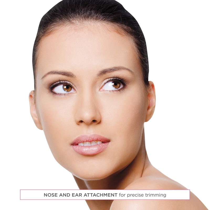 Conair All-in-1 Facial Hair Trimmer for Women, Perfect for Face,