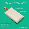 Care by Cleanlogic Organic Cotton Exfoliating Body Scrubber, Natural, 3