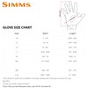 Simms Freestone Half-Finger Gloves - Black (Large)