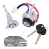 Getfarway Car Full Lock Cylinder Set 81970-3XA00 81910-3XA00 Compatible with