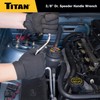 Titan 68103 3/8-Inch Drive Speeder Handle, Black