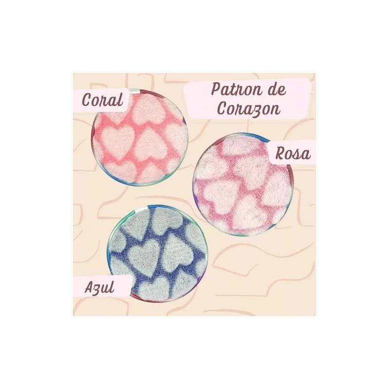 Esponja Limpieza Facial Almohadilla Desmaquillante Doble F