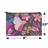 Haruna Floral Pattern Makeup Cosmetic Bag Organizer Pouch