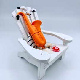 16 Gig USB Flash Drive 16GB - Pendrive 16GB - 16 GB Thumbdrive Saxophone - Sax USB Stick (Saxophone)