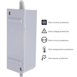 VBESTLIFE Charger Power Supply Cable for Wii 110-240V (EU)