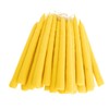 Luz María- Vela de Sebo color amarillo, 26 piezas
