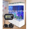(2 Pack) LCD Fish Tank Aquarium Thermometer, T Tersely Digital