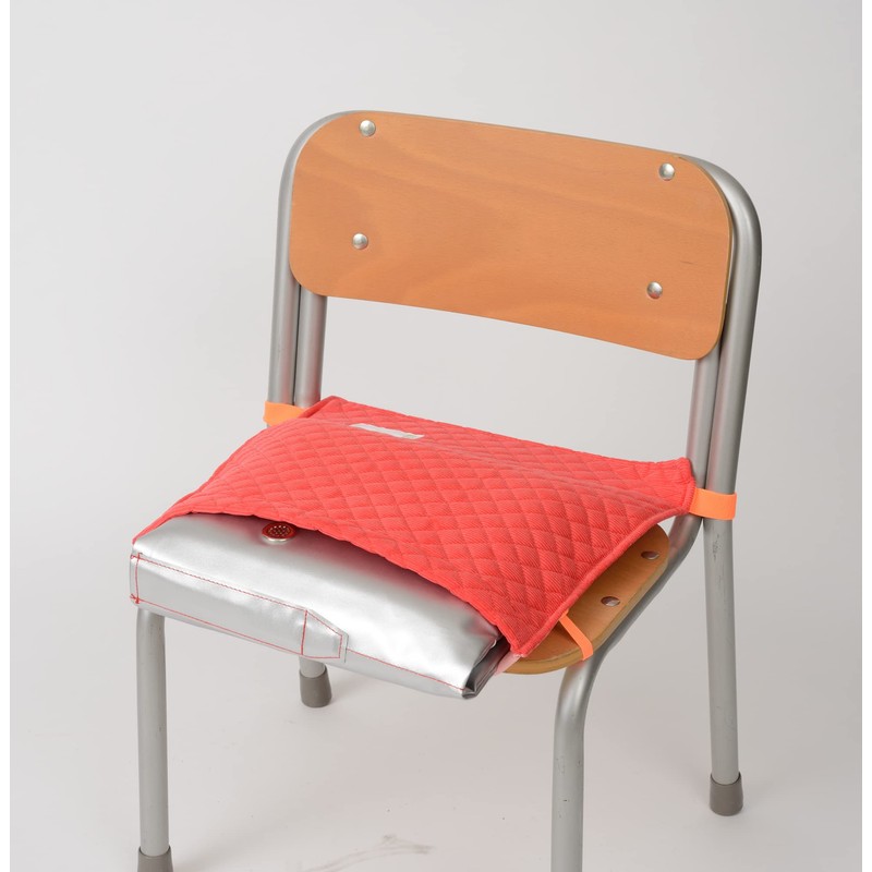 417-04 Coal Top Cover, Small Pink, Zabuton Type, Approx. 12.2