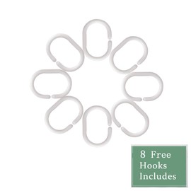 JAWO RV Shower Curtain, Camper Shower Curtain for RV Travel Trailer, Camping Trailer Shower Curtain for Camper Size Shower Curtain for Trailer RV Camper Shower Curtain, Hooks Include, 47X64 in