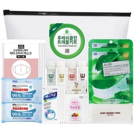 Fresh Clean Travel Kit No. 2 2EA Travel Kit Travel Portable / 후레쉬클린 트래블키트 2호 2EA여행용키트 여행 휴대용