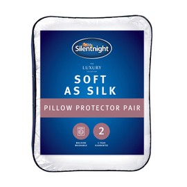 Silentnight Soft as Silk Pillow Protector - Pack of 2