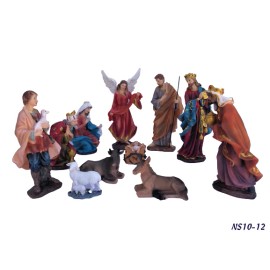 Nacimiento Nativty Set 12 Inch Resin Statues All Included NS10-12 NEW