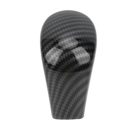 Carbon Fiber Style Gear Shift Knob Cover Fit for Nissan Navara Frontier NP300 2015‑2019