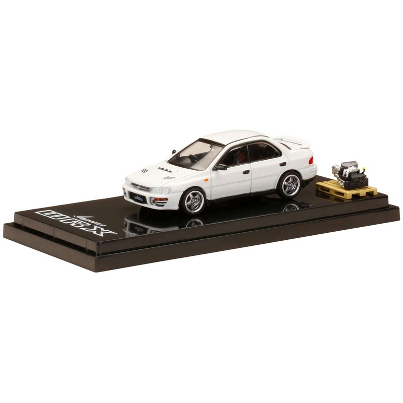 1/64 Subaru Impreza WRX (GC8) 1992 with Engine Display Model,