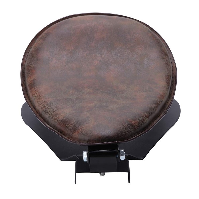 Brown Motorcycle Solo Seat Spring With Base For Harley Heritage